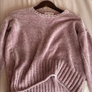 Crop sweater
